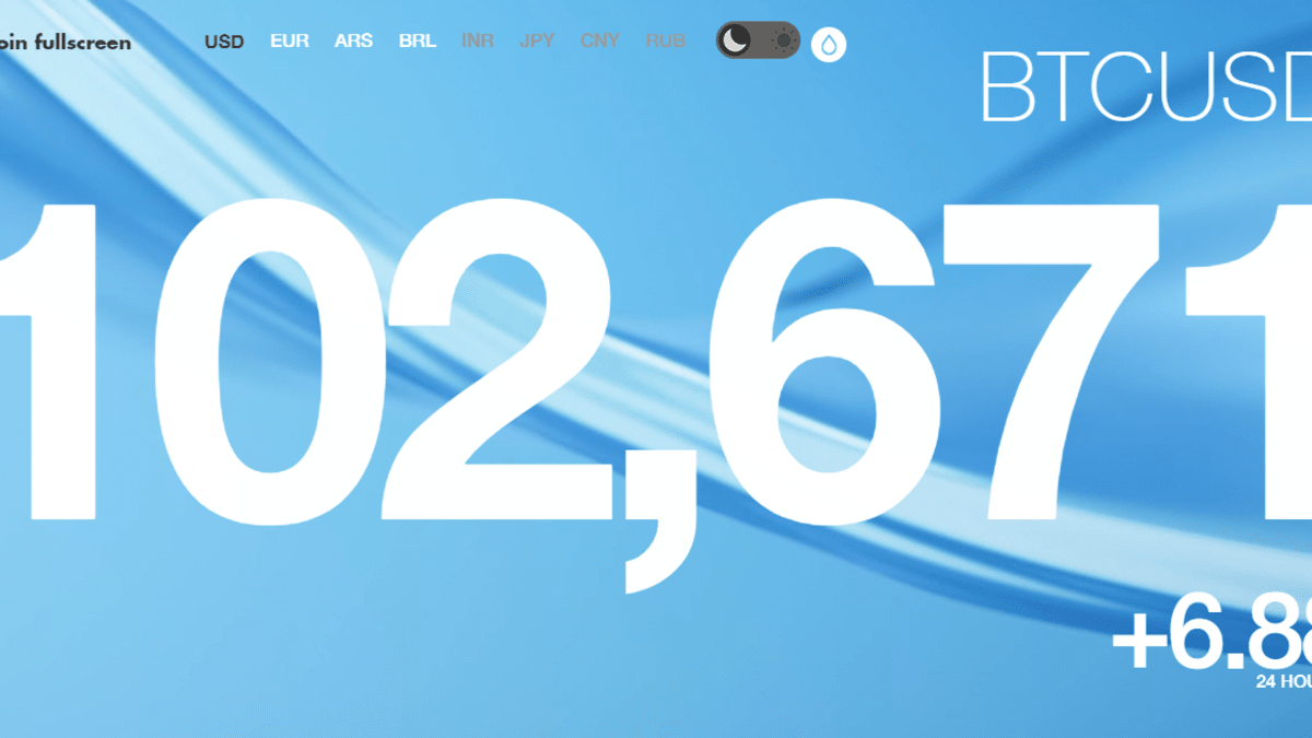 Cómo consultar el precio de bitcoin en tiempo real - Cripto247 - Últimas  noticias sobre Bitcoin, Ethereum, blockchain y criptomonedas