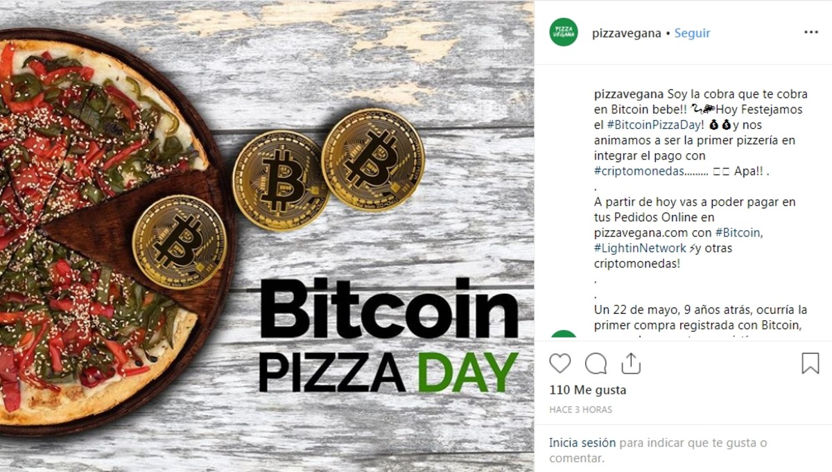 Pizza Vegana ya acepta bitcoin como forma de pago - Cripto247 - Últimas  noticias sobre Bitcoin, Ethereum, blockchain y criptomonedas