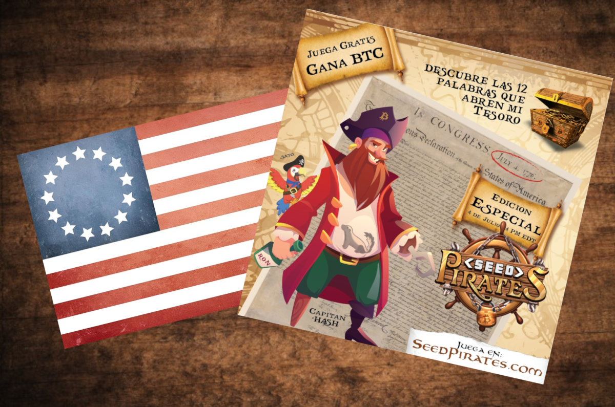 Seed Pirates - 4th of July: juega y llévate el cofre con bitcoins -  Cripto247 - Últimas noticias sobre Bitcoin, Ethereum, blockchain y  criptomonedas