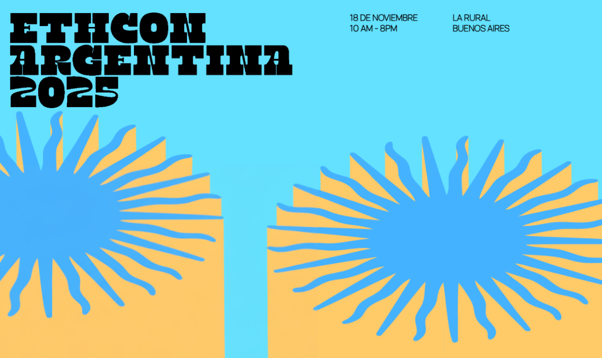 Ya están disponibles las entradas para ETHCon Argentina 2025, el evento de  Ethereum en Buenos Aires - Cripto247 - Últimas noticias sobre Bitcoin,  Ethereum, blockchain y criptomonedas